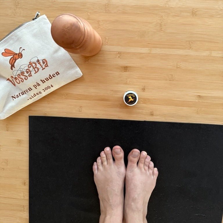 Hallo der nede! 👣 No skal føtene få litt kjærleik (og mjukheit!) - Vossabia