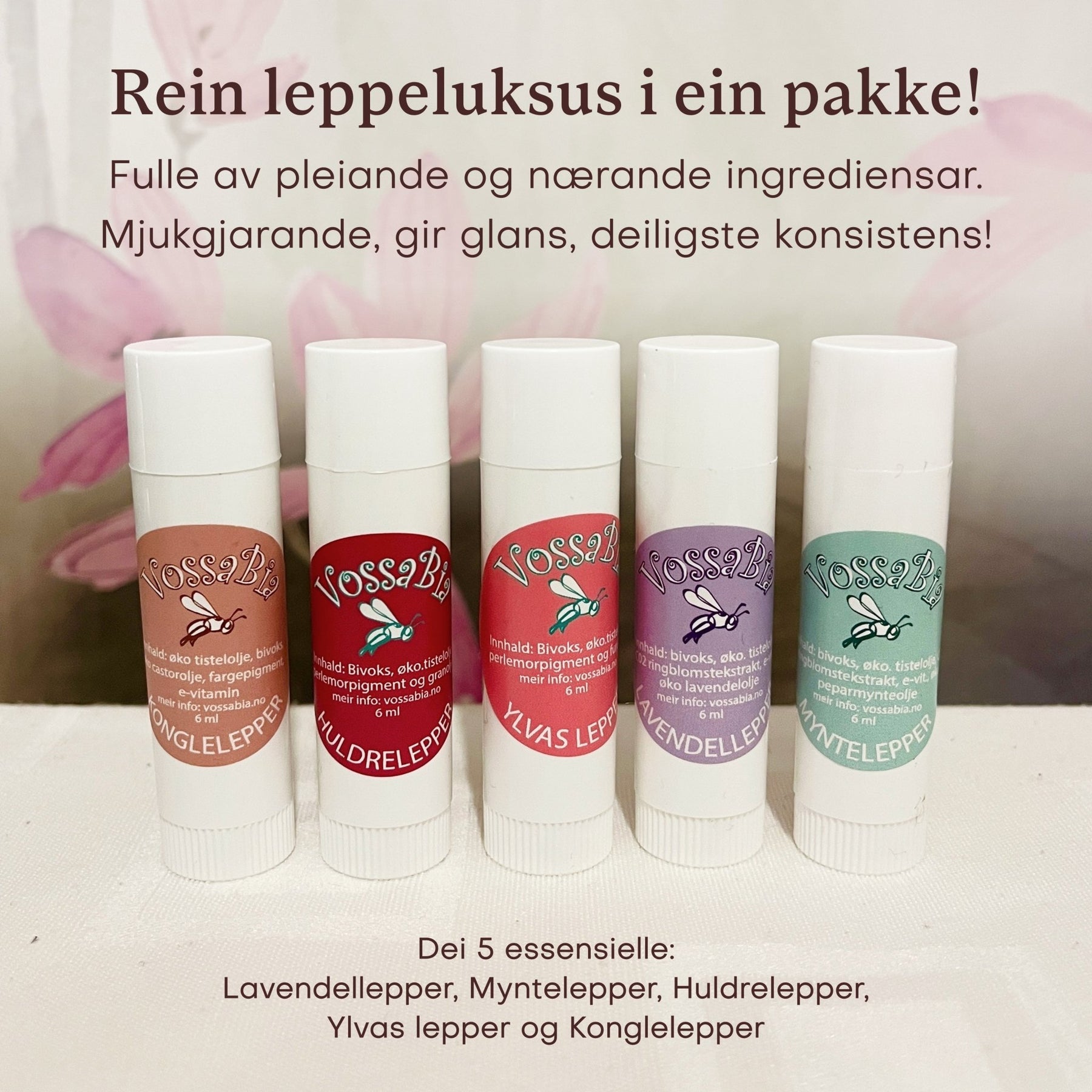 Leppepomadefamilien! - Vossabia