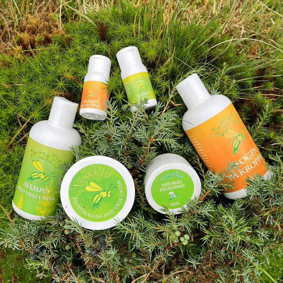 💚 LUKSUS EINERPAKKE - med reisesett sjampo + kroppssåpe på kjøpet 💚 - Vossabia