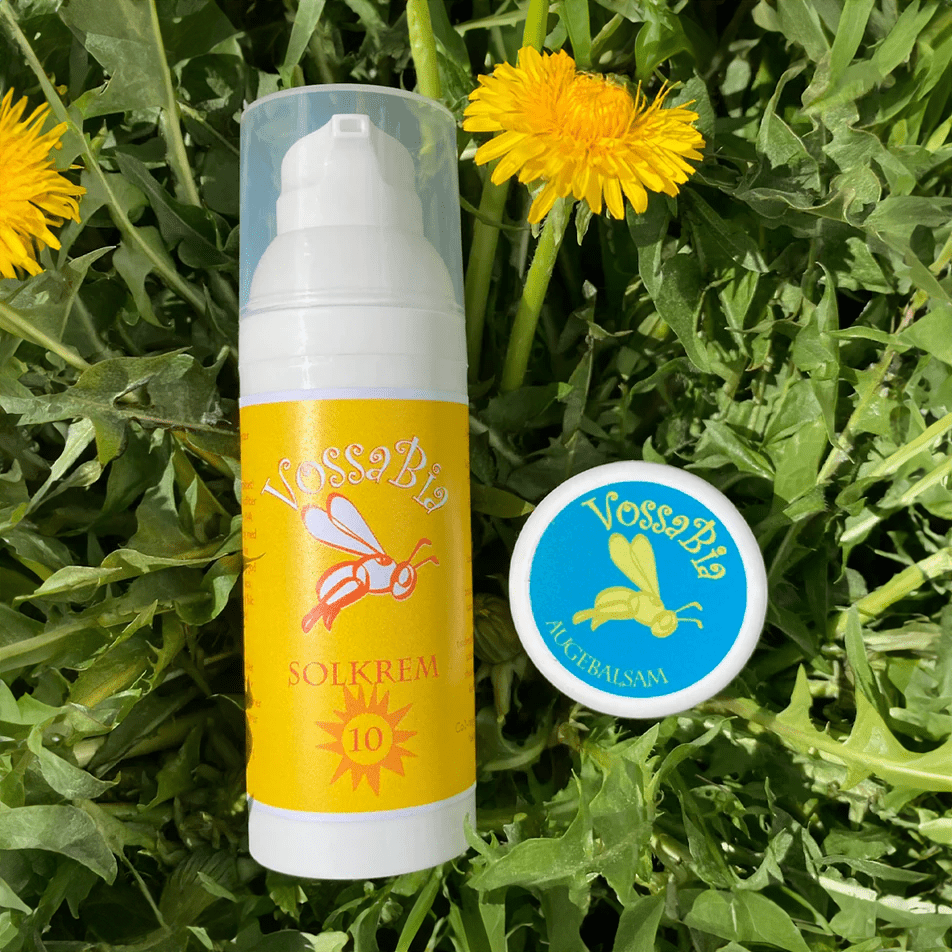 Solkrem f. 10 + Augebalsam = perfekt i sol og vind ☀️ - Vossabia