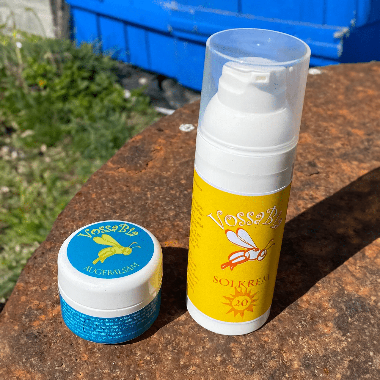 Solkrem f. 10 + Augebalsam = perfekt i sol og vind ☀️ - Vossabia