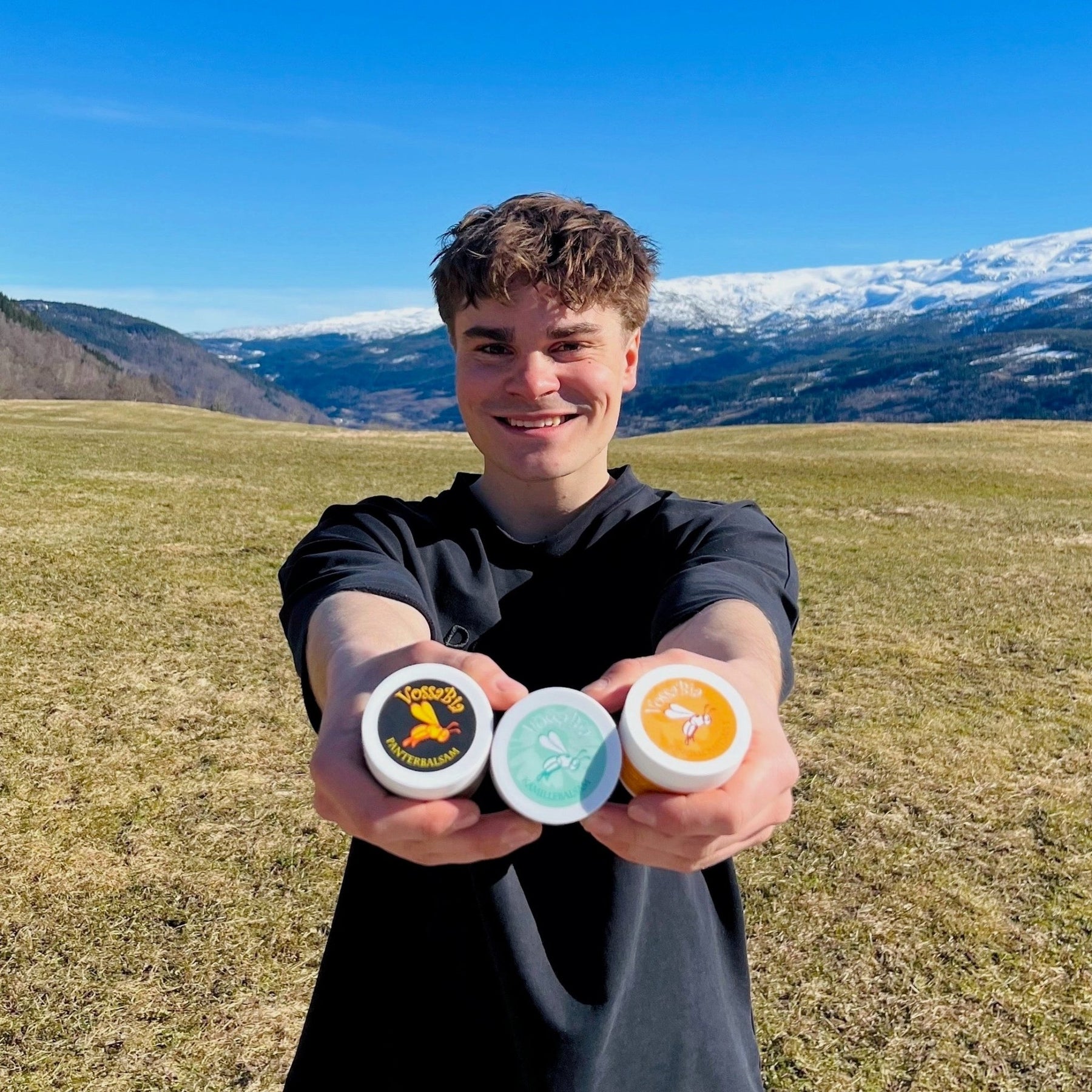 Package offer: Emil's favorites - Calendula Balm 50 ml, Panther balm 50 ml, Chamomile balm 50 ml. - Vossabia