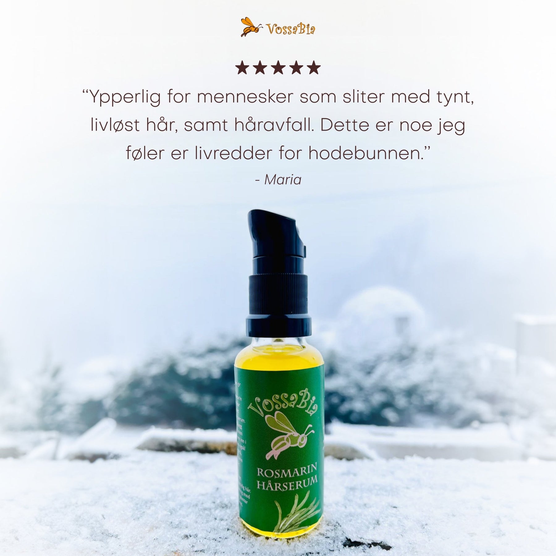Rosemary hair serum - Vossabia