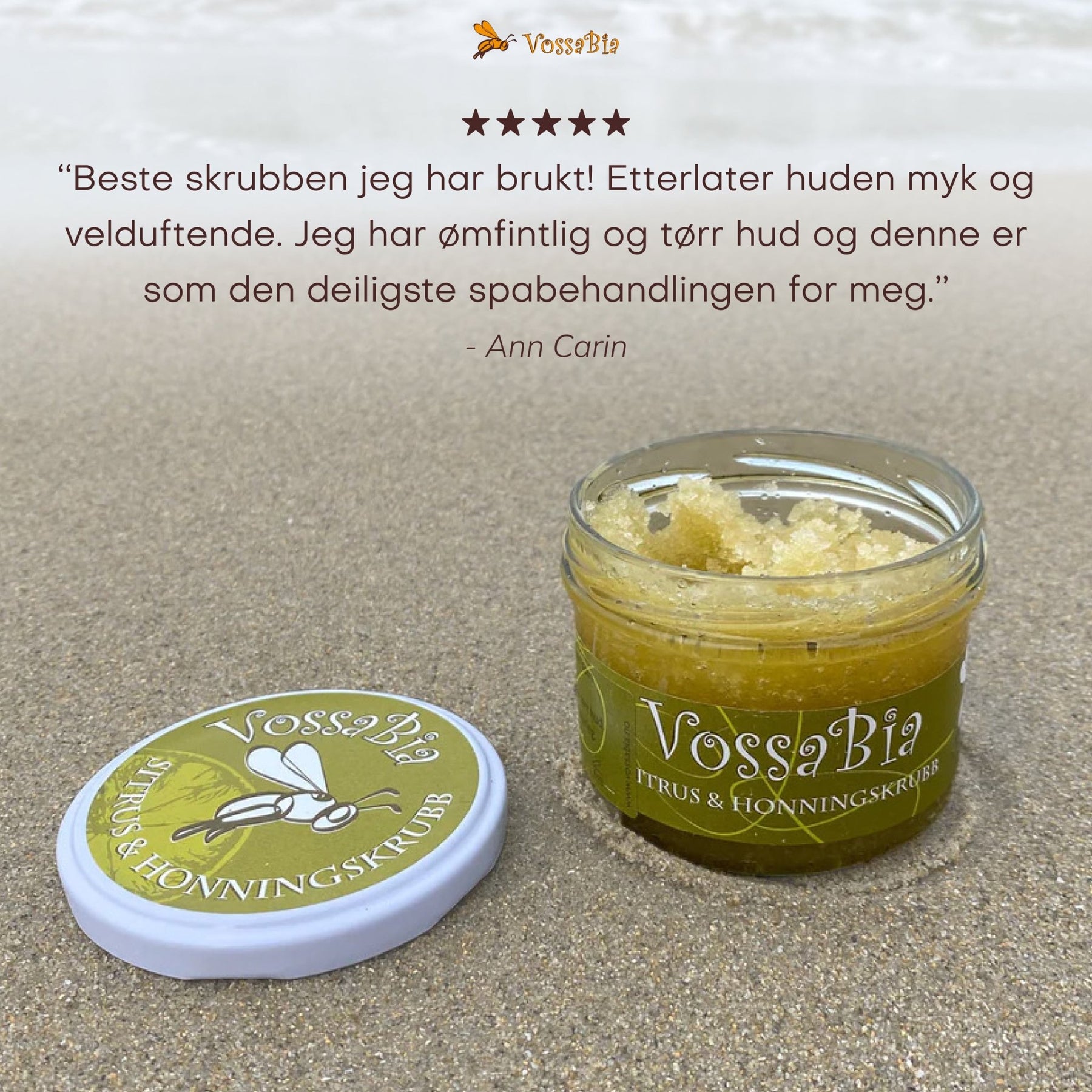 Citrus body scrub - Vossabia