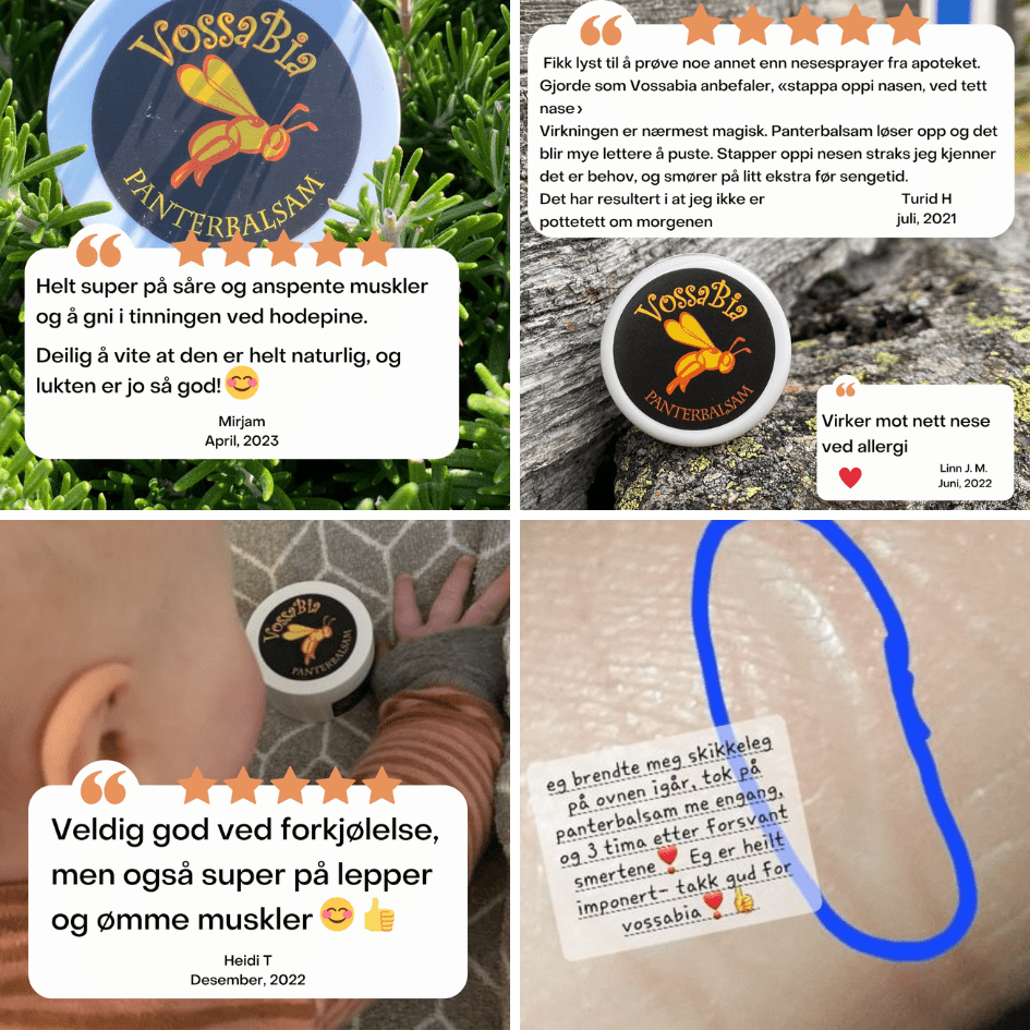Mot ømme muskler og plagsomme mygg🙏 - Vossabia