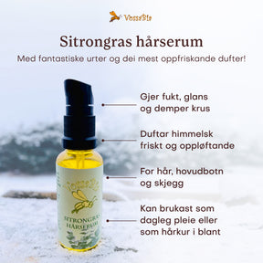 Sitrongras hårserum