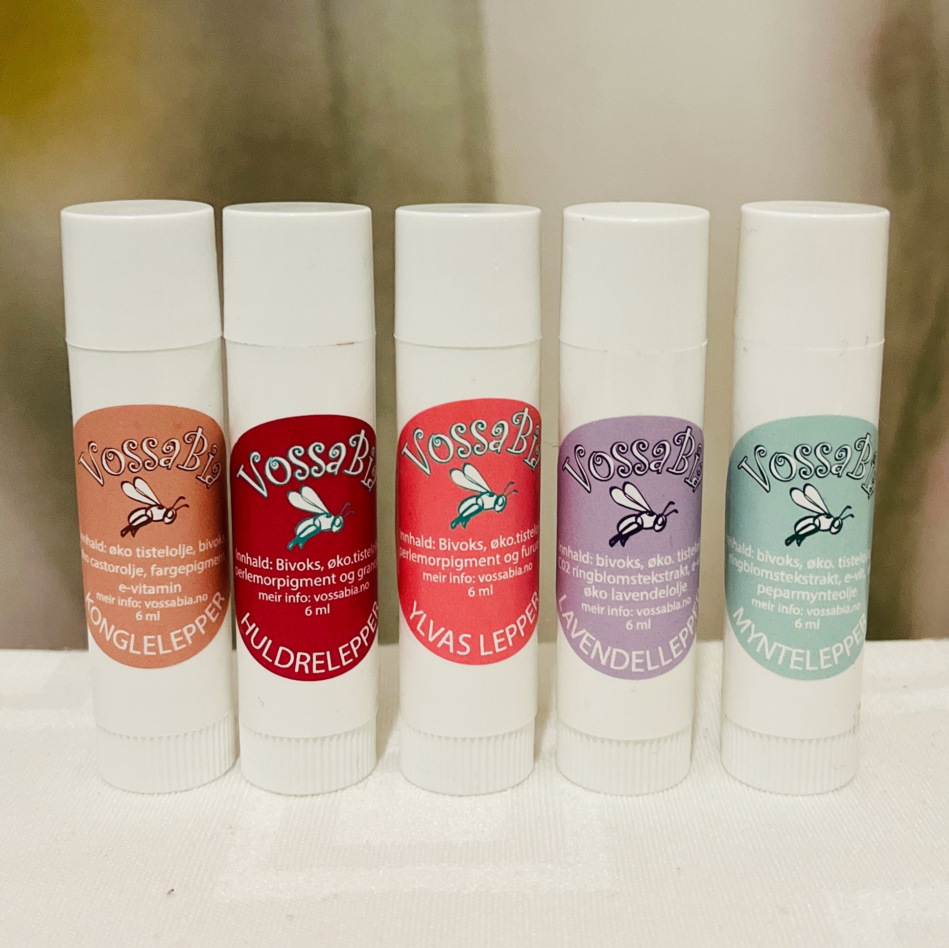 The lip balm family!