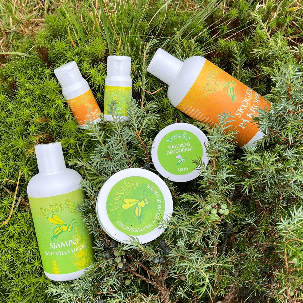 💚 LUKSUS EINERPAKKE - med reisesett sjampo + kroppssåpe på kjøpet 💚 - Vossabia
