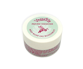 Mjuke hender - med rose og rosenrot - Vossabia