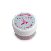 Mjuke hender - med rose og rosenrot - Vossabia
