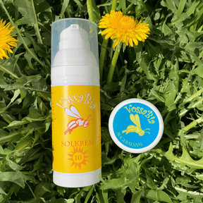 Solkrem f. 10 + Augebalsam = perfekt i sol og vind ☀️ - Vossabia