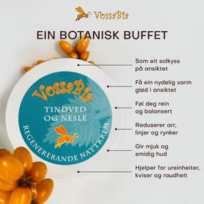 Tindved - og nesle til ansikt - Vossabia