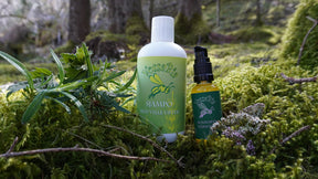 Vill Hårkraft 🌿 Sjampo 💚 Rosmarin hårserum - Vossabia