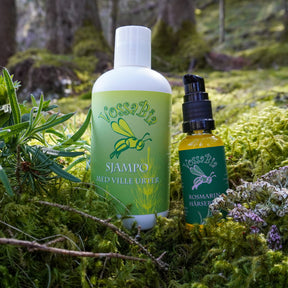 Vill Hårkraft 🌿 Sjampo 💚 Rosmarin hårserum - Vossabia
