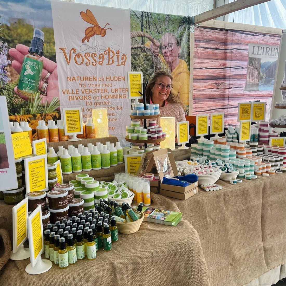 Thank you so much, amazing customers! 🐝💚 The animal show was an adventure and we just loved meeting you! - Vossabia