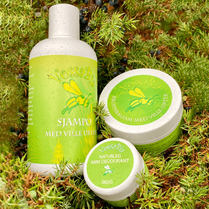 JUNIPER PACKAGE FOR SKIN AND HAIR - Shampoo, Body Balm and get a mini forest deodorant - deodorant with purchase - Vossabia
