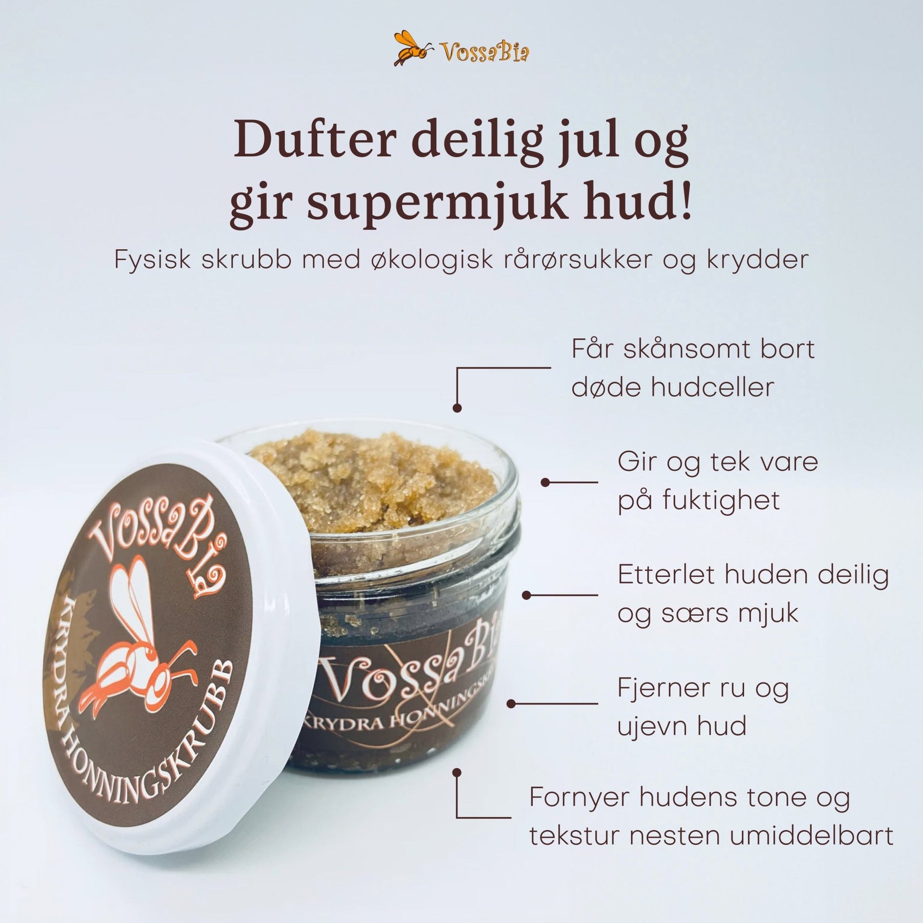 Spicy body scrub - Vossabia