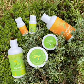 💚 LUXURY JUNIPER PACKAGE - with travel set shampoo + body soap included 💚 - Vossabia