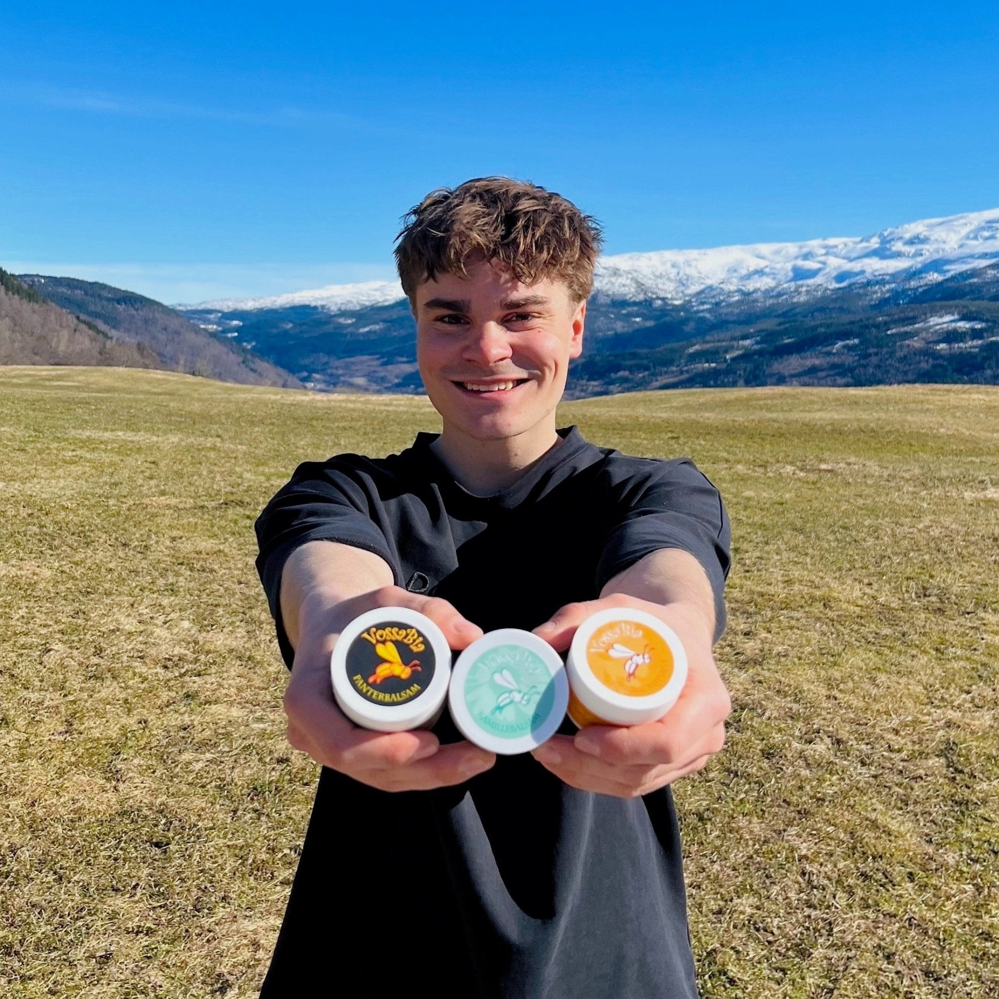 Package offer: Emil's favorites - Calendula Balm 50 ml, Panther balm 50 ml, Chamomile balm 50 ml. - Vossabia
