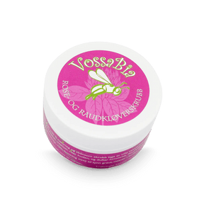 Rose and red clover facial scrub - Vossabia