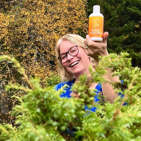 Body soap forest