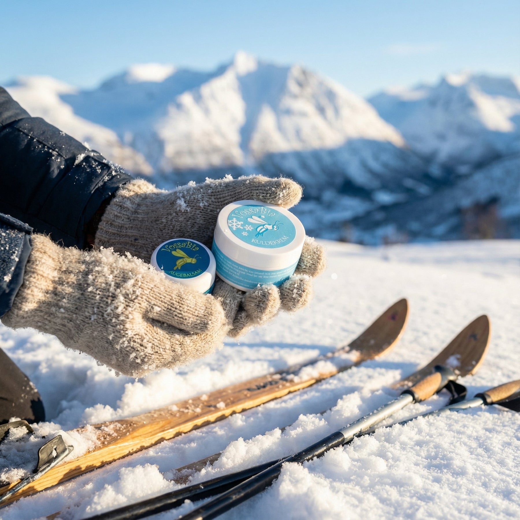 CRÈME RHUME + BAUME POUR LES YEUX = LE DUO DE SECOURS EN HIVER ❄️🌿 - Vossabia